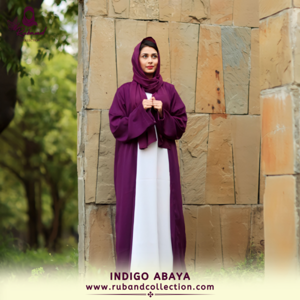 Indigo Abaya - Image 3