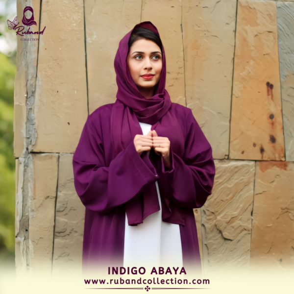 Indigo Abaya - Image 4
