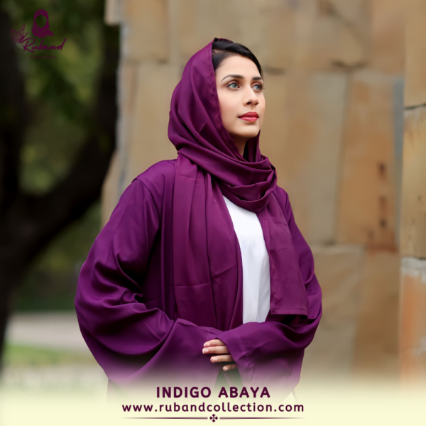 Indigo Abaya - Image 2