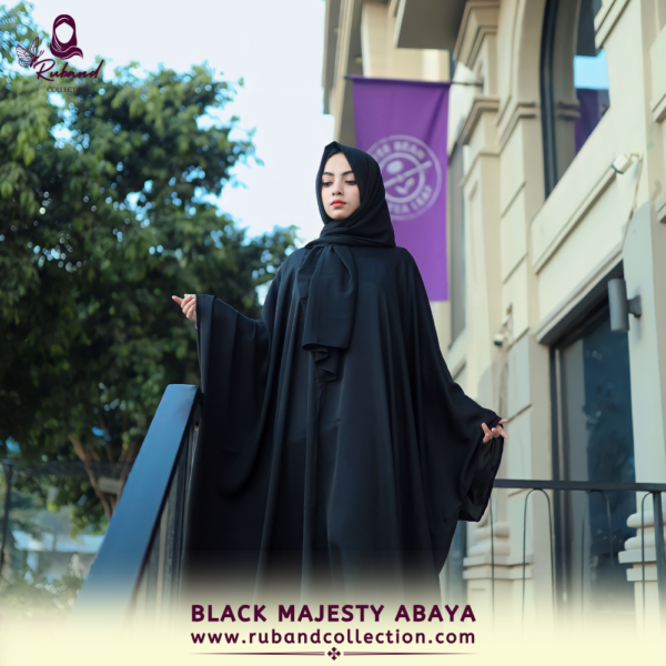 Black Majesty abaya - Image 2