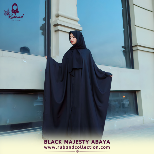 Black Majesty abaya - Image 3