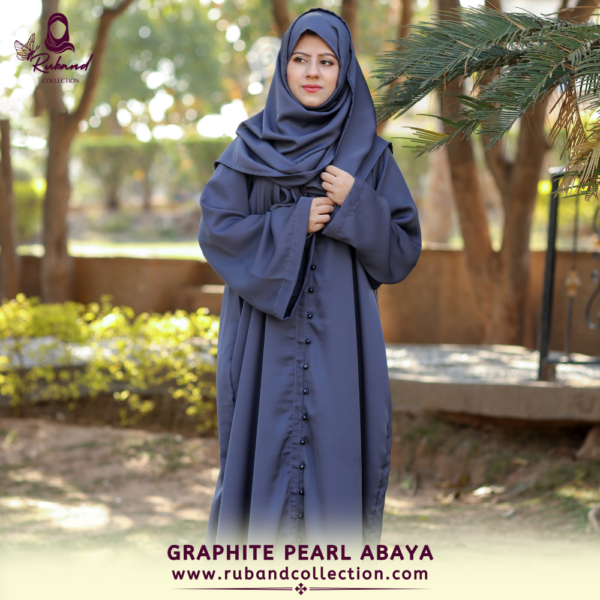Graphite Pearl Abaya