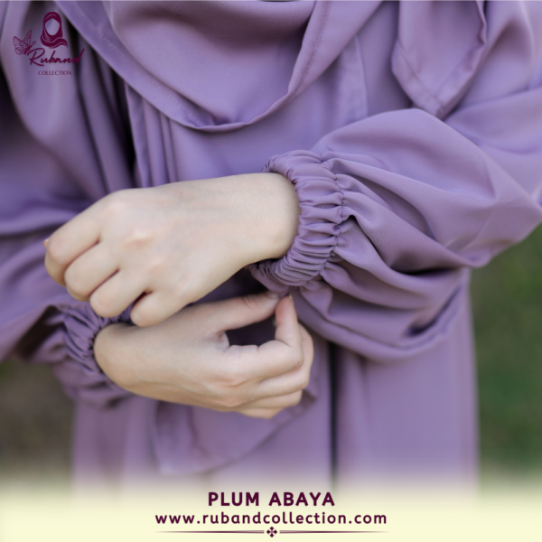 Plum Abaya - Image 5