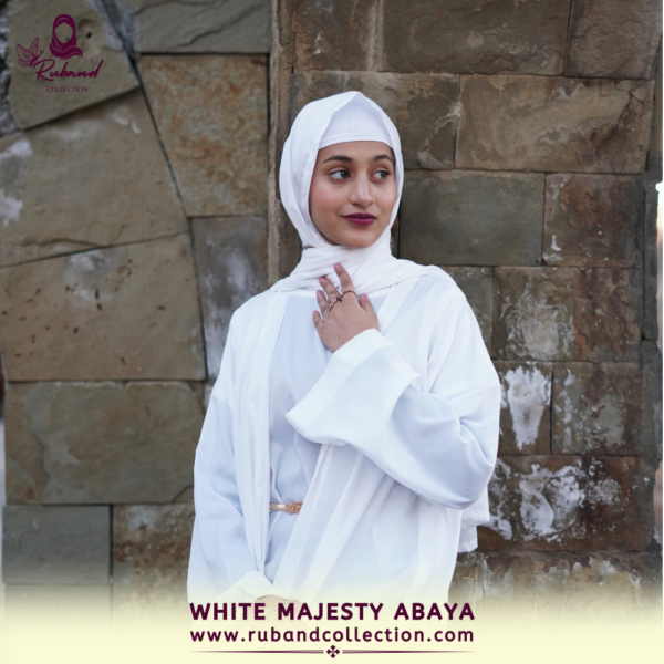 White Majesty Abaya - Image 3
