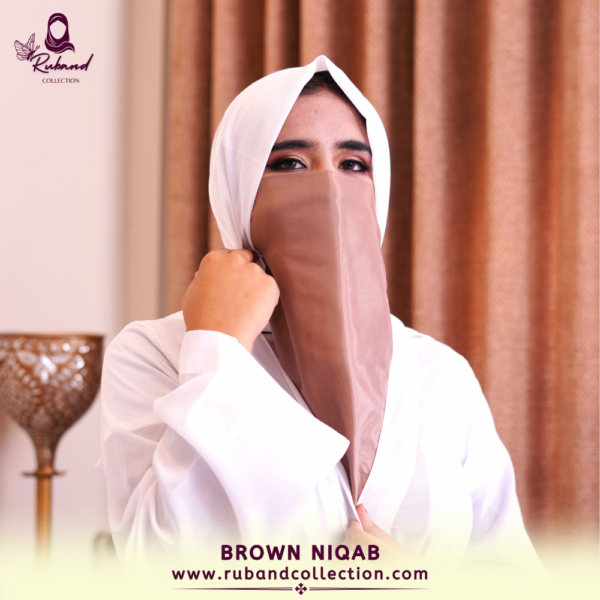 Brown Niqab